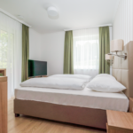 Doppelbett Ferienwohnung Landhaus Bad Gleichenberg